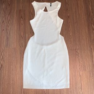White Tank Cut Out Dress US M